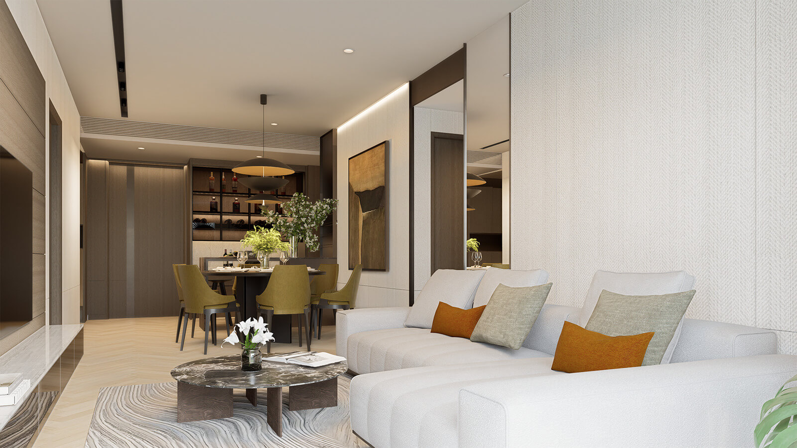 Căn hộ 3 phòng ngủ Grand Era Residence Hưng Yên