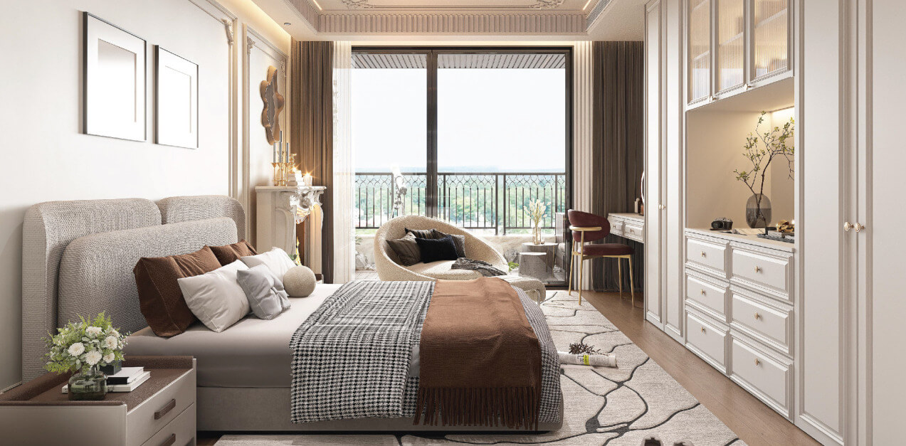 nội thất căn hộ 2 ngủ dự án sunshine Continental Hà Nội