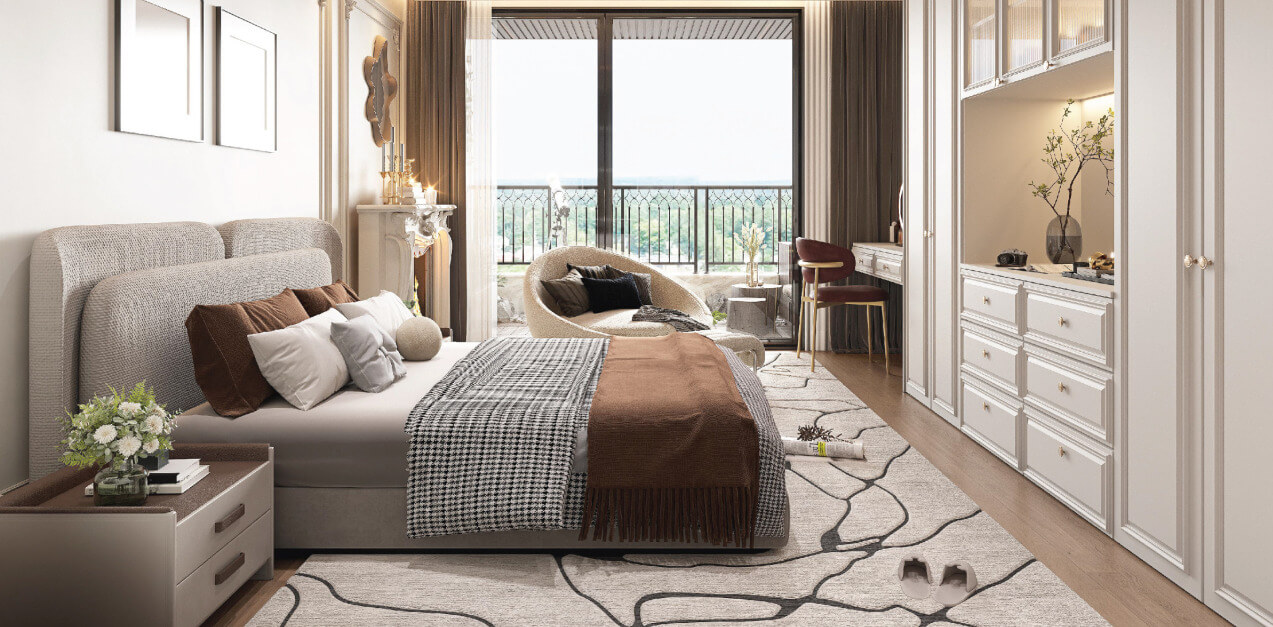 nội thất căn hộ studio dự án sunshine Continental Hà Nội