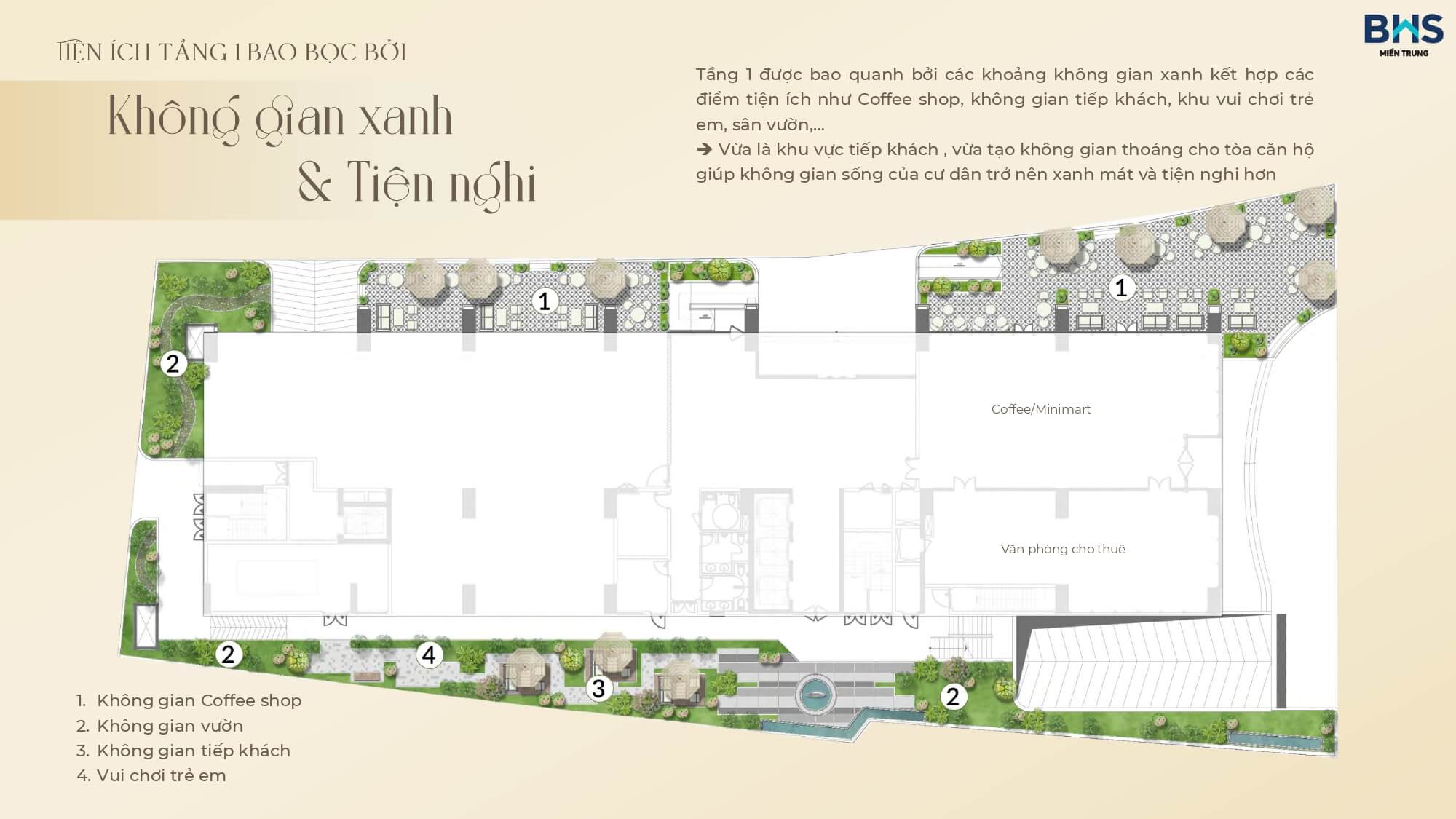 tiện ích dự án the poet residence đà nẵng